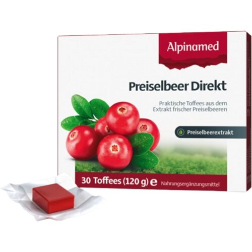 Alpinamed Brusnica Direct - 30 kos. Cene