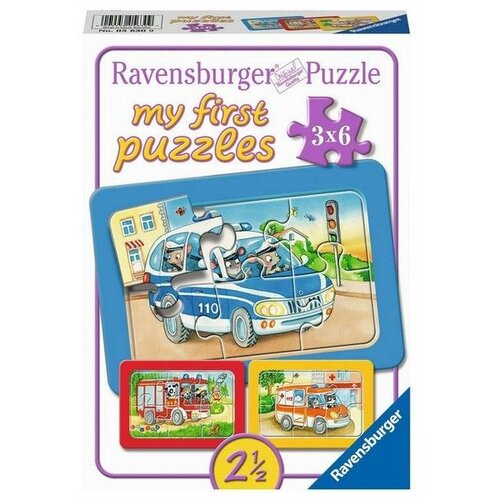 Ravensburger puzzle – Životinje u akciji - 3x6 delova Cene