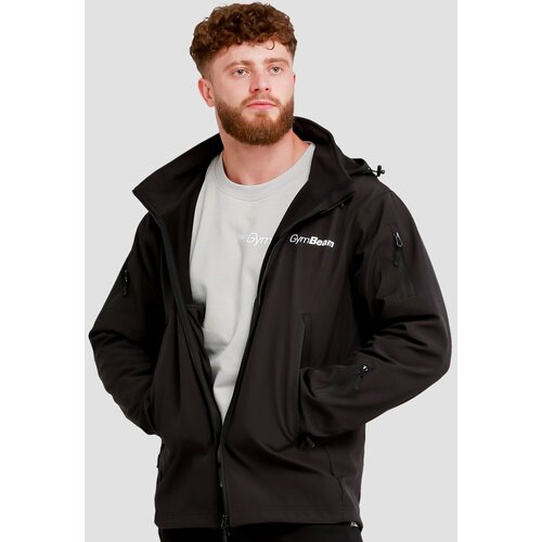 GymBeam Mu&amp;scaron;ka softshell jakna Black Slike