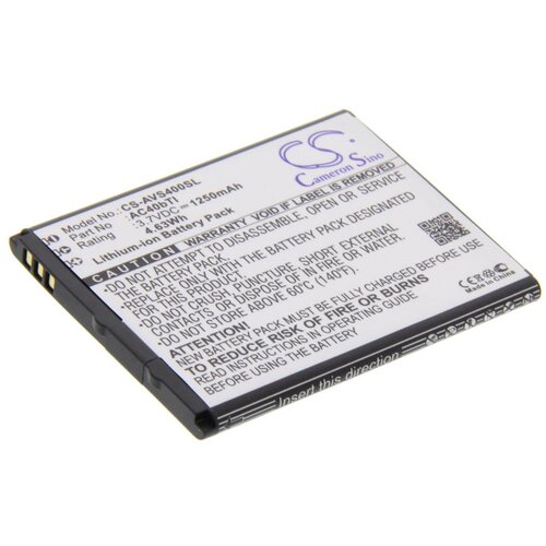 VHBW Baterija za Archos 40b Titanium, 1250 mAh Cene