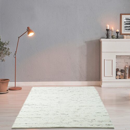Linea Natura ROČNO TKANA PREPROGA Alm Gl&amp;uuml;ck 160/230 cm tkano svetlo siva Slike