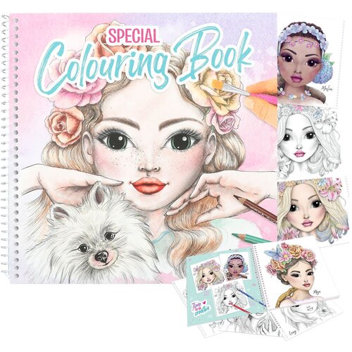 Top Model Special Colouring Book, pobarvanka Cene