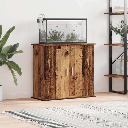 VidaXL stalak za akvarij boja drva 81x36x73 cm od konstruiranog drva Slike