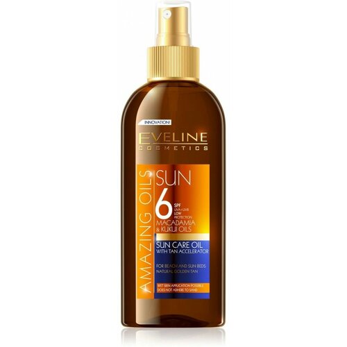 Eveline Sun Care ulje za sunčanje za ubrzano tamnjenje spf 6 150ml Cene