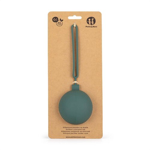 Petite&Mars silikonska kutijica za dudu, Misty Green Cijene