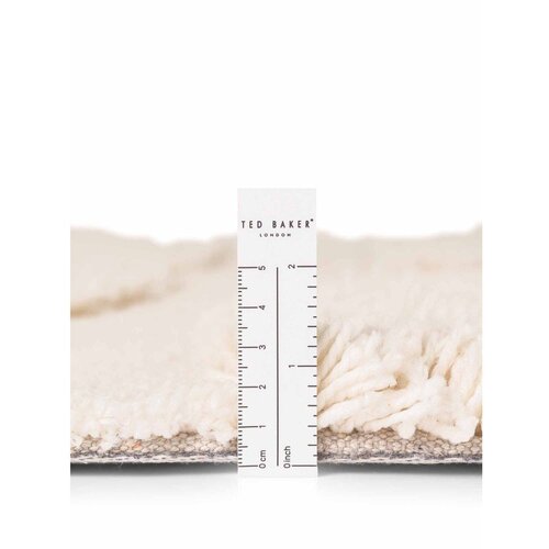 Ted Baker Kremno bela ročno tkana okrogla preproga &amp;oslash; 160 cm Lambeth Jasper &amp;ndash; Slike