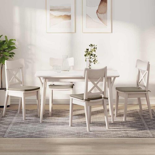  Jastučići za sjedenje 4 pcs Sivo-smeđa 40 x 40 x 3 cm Cene