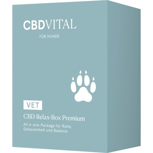 CBD VITAL CBD VET Relax-Box Premium za pse - 1 &amp;scaron;kat. Slike