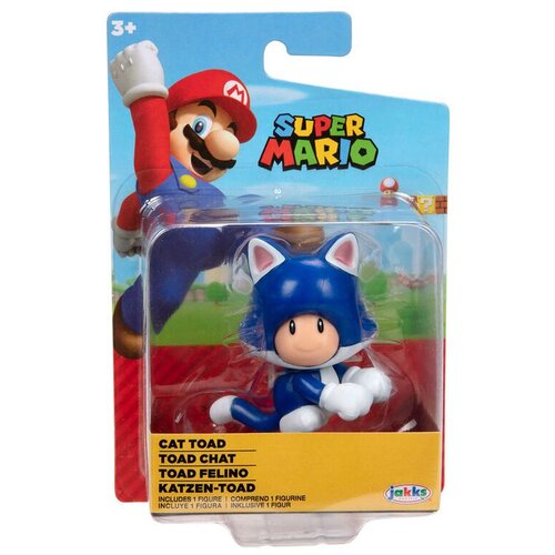 Super Mario Nintendo Cat Toad figura 6,5cm Cene