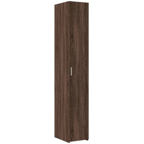 Maison Chic Visoka omara - Komoda - Predalnik rjavi hrast 30x42,5x185 cm inženirski les, (21721873) Slike