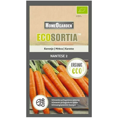HOMEOGARDEN Sjeme povrća Ecosortia mrkva (Botanički opis: Daucus carota L.)