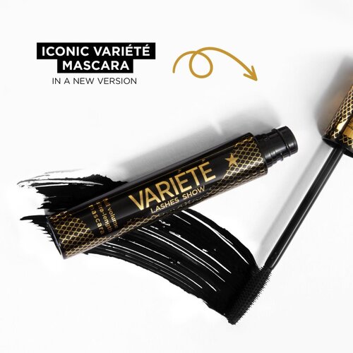 Eveline Cosmetics Veri&amp;eacute;t&amp;eacute; Lashes Show maskara za povećanje volumena nijansa Black 10 ml Slike