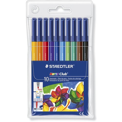 Staedtler Šolski flomastri Noris Club, 10 kosov Cene