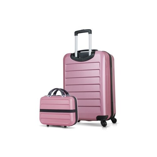 Zoozie Bags set kofera 8527, 2 dijela, ružičasto zlato Slike