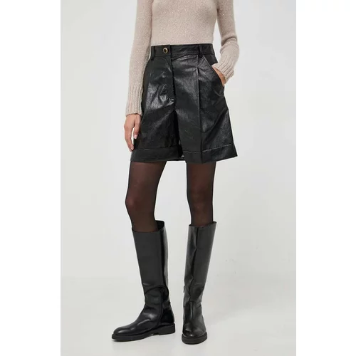 Marella Kratke hlače za žene, boja: crna, bez uzorka, visoki struk