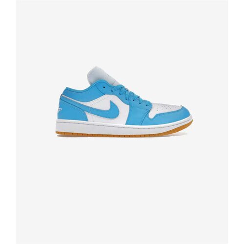 Nike Nizke superge Jordan 1 Low White Gum Light Brown Dark Powder Blue (Women&amp;#039;s) Modra Slike
