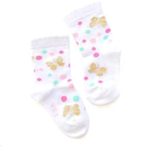 Koly Socks Čarape sa zlatnim leptirima Cene