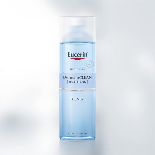 Eucerin DermatoClean čistilna voda za vse tipe kože, vključno z občutljivo kožo 200 ml Slike