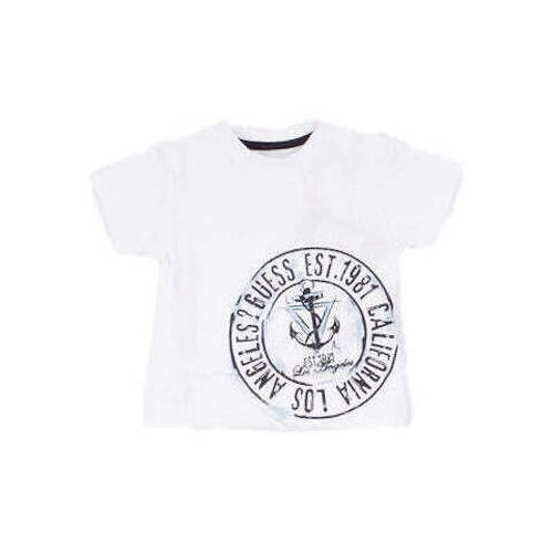 Guess Majice s kratkimi rokavi 10456155259219 Bela Cene