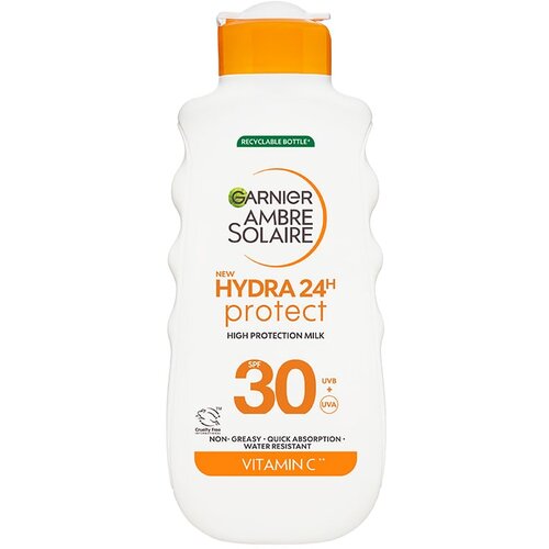 Garnier Ambre Solaire Hydra 24h za&scaron;titno mlijeko za sunčanje s hidratantnim učinkom SPF 30 175 ml Cijene