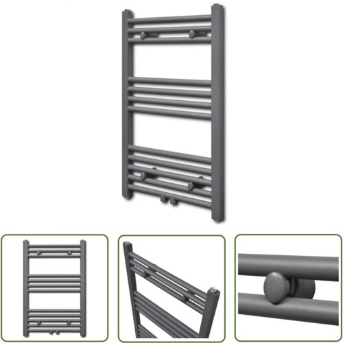 The Living Store Kopalniški cevni radiator za centralno ogrevanje raven 500x764 mm - Cevni Radiator, (21745123) Cene
