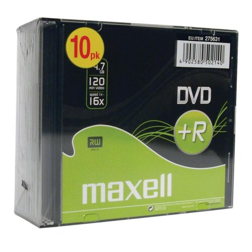 Maxell DVD+R pvc, 10/1 Cene