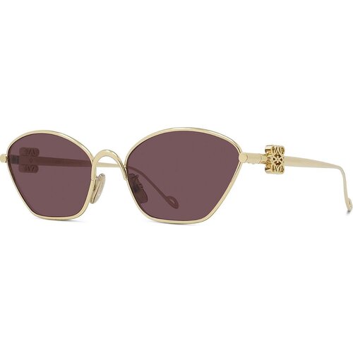 Loewe Metal Gold Cat Eye Sunglasses ONE SIZE (57) Zlata/Vijolična Slike