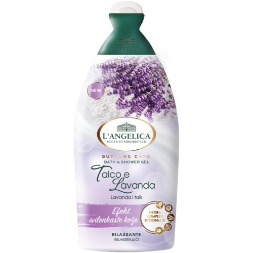 Langelica gel za tuširanje - Bath & Shower Gel - Talc & Lavender Cene