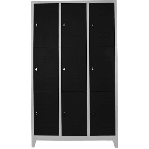 Hanah home ormarić za skladištenje Js1024Sı sivo - crna boja Cene