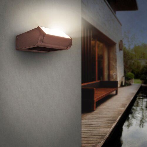  Brilagi - Spolja&amp;scaron;nje LED zidno svetlo CROTONE LED/7W/230V braon IP54 Slike