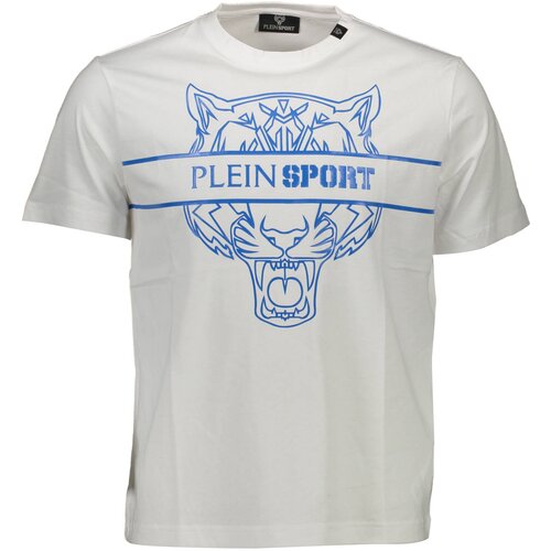 Plein Sport WHITE MEN&amp;amp;#39;S SHORT SLEEVE T-SHIRT Slike