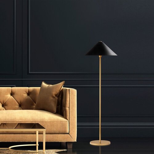 Aberto Design podna lampa Mixed-11511-US, 46 x 46 x 150 cm, E27, 40W, Zlatne boje Slike