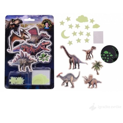  Dino stikeri i zvezde SIJAJU U MRAKU Cene