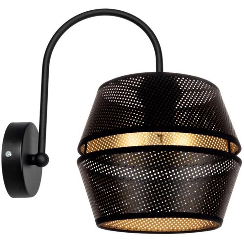  Zidna lampa PARIS 1xE27/60W/230V crna/zlatna Cene