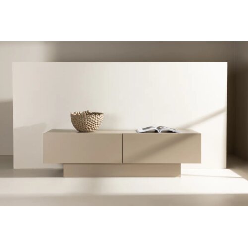 Venture Home TV komoda Cuenca 47 × 45 × 160 cm, svijetlosmeđa Cene