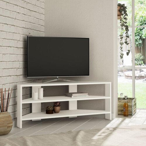 HANNAH HOME Thales Corner - White kotna TV omarica, (21268193) Cene