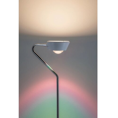 PAULMANN 70920 - LED/7,5W prigu&amp;scaron;iva podna lampa RAMOS 230V bela/sjajni hrom Slike