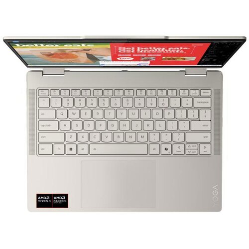 Lenovo yoga 7 2-in-1 14AKP10 (seashell) 2.8K oled touch, ryzen ai 7 350, 32GB, 1TB ssd (83JR0034YA) Cene