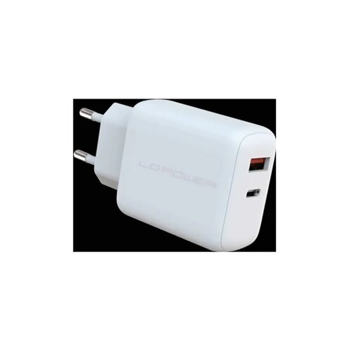 LC-Power Adapter LC Power LC-GAN-45 USB GaN Technology charger 1xUSB-C, 1xUSB-A Slike
