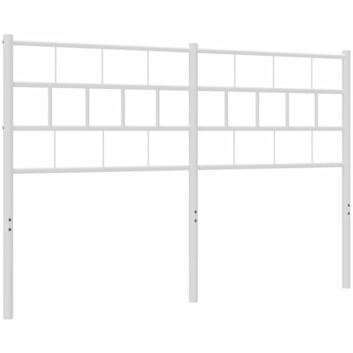  Metalno zamjensko uzglavlje bijelo 135 cm Slike
