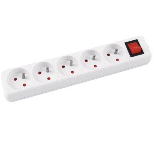 Kabel PRODUŽNI S PREKIDAČEM 5RUPA/1,5M OFFICE PRODUCTS 13115141-14 BIJELI Slike