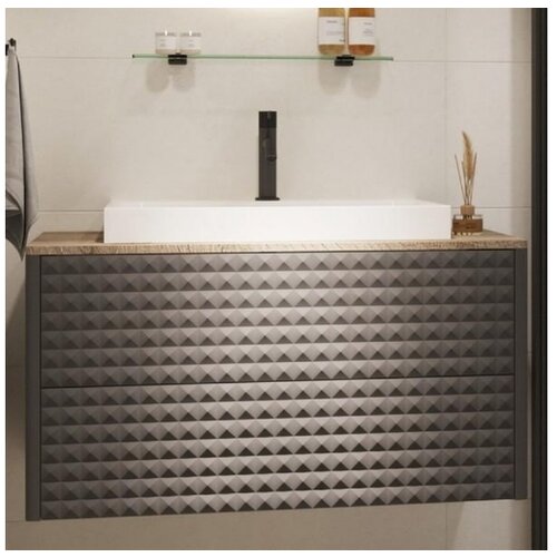 Armal AMARILIS viseči element, 2 predala, 85 cm - piramida (brez umivalnika) Slike