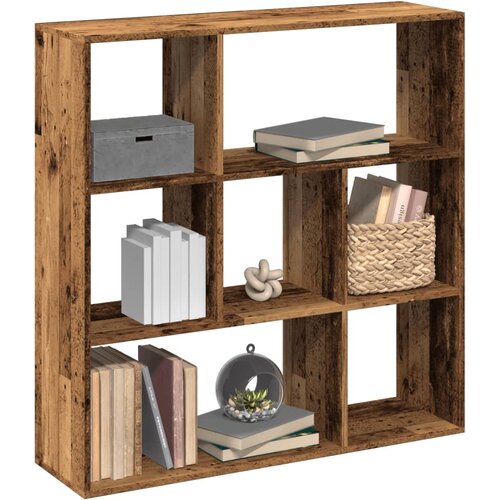 Pregrada / regal za knjige boja drva 102x29x103 5 cm drveni - Staro drvo 102 x 29 x 103.5 cm Cijene