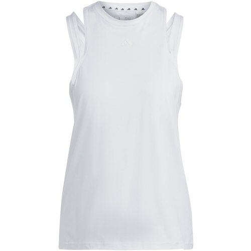 Adidas tr-es 3BAR tk, ženska majica za fitnes, bela HT9512 Cene