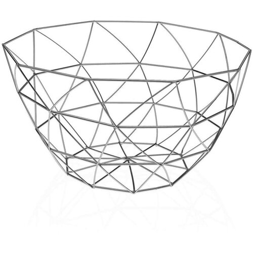 Posuda za Voće Versa Arco Siva Čelik (25 x 13 5 x 25 cm) Cijene