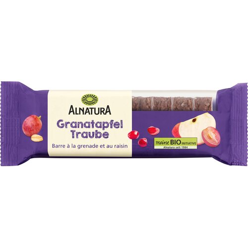 Alnatura Bio sadna plo&scaron;čica granatno jabolko - grozdje - 75 g Cene