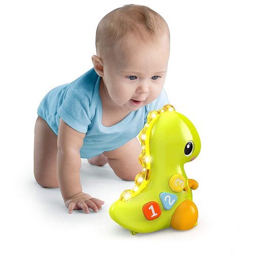 Kids II bright starts aktiviti igračka go &amp;amp; glow dino 12506 Slike