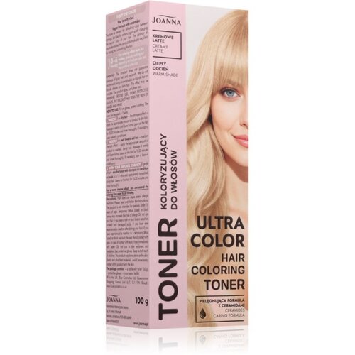 Joanna Ultra Color toner u boji nijansa Creamy Latte 100 g Slike