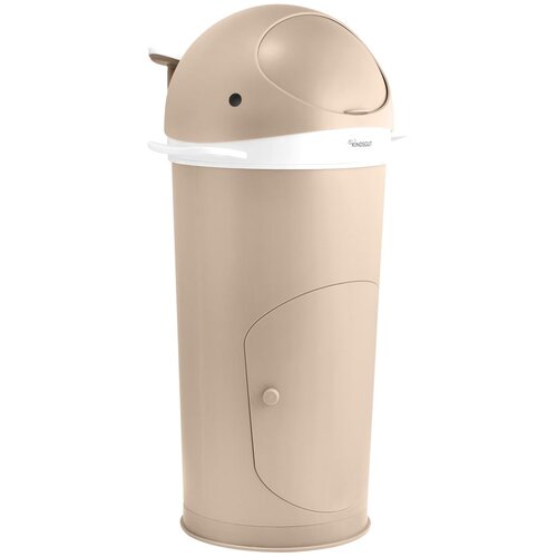 Kindsgut Bež plastičen ko&amp;scaron; za plenice 25 l Whale &amp;ndash; Slike