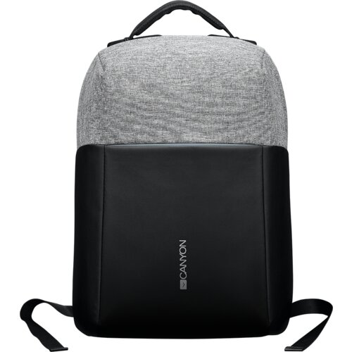 Canyon Backpack for 15.6&quot; laptop, black and dark gray (Material: 900D Glued Polyester and 600D Polyester) - CNS-CBP5BG9 Cene